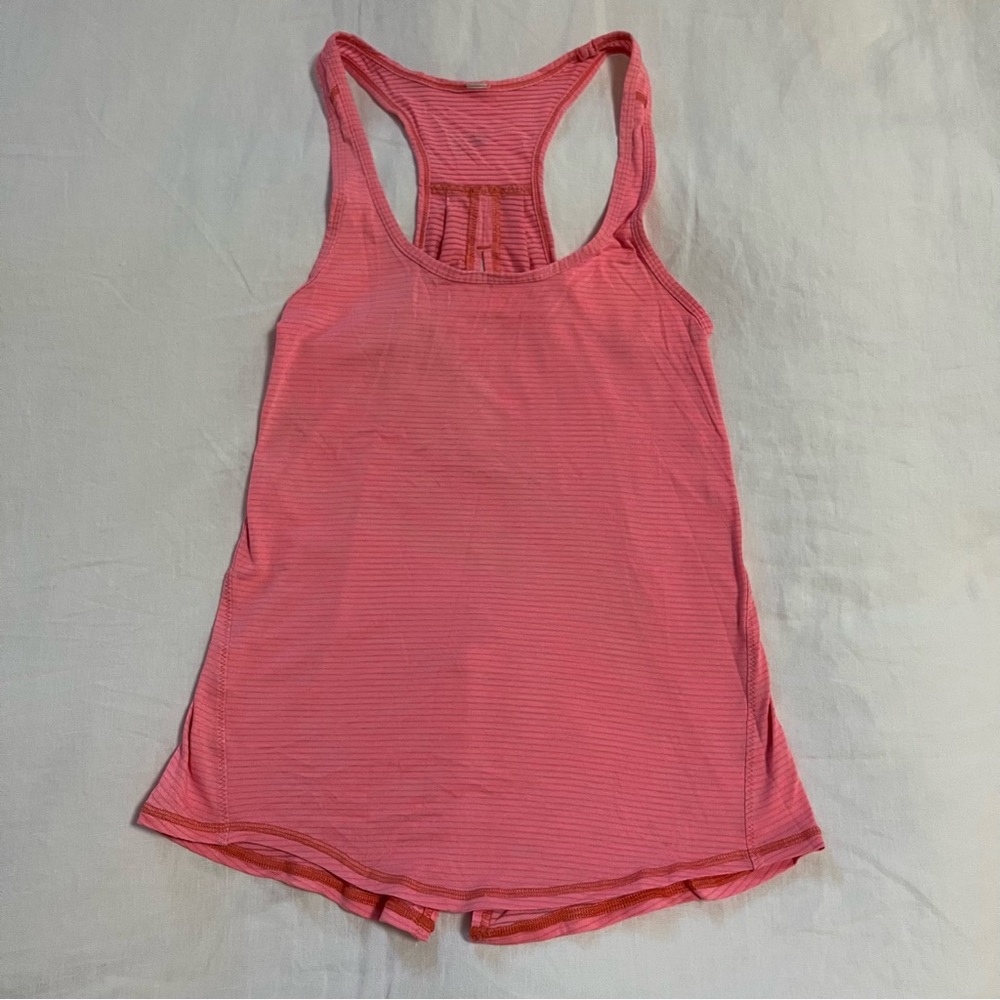 Lululemon open back tank top